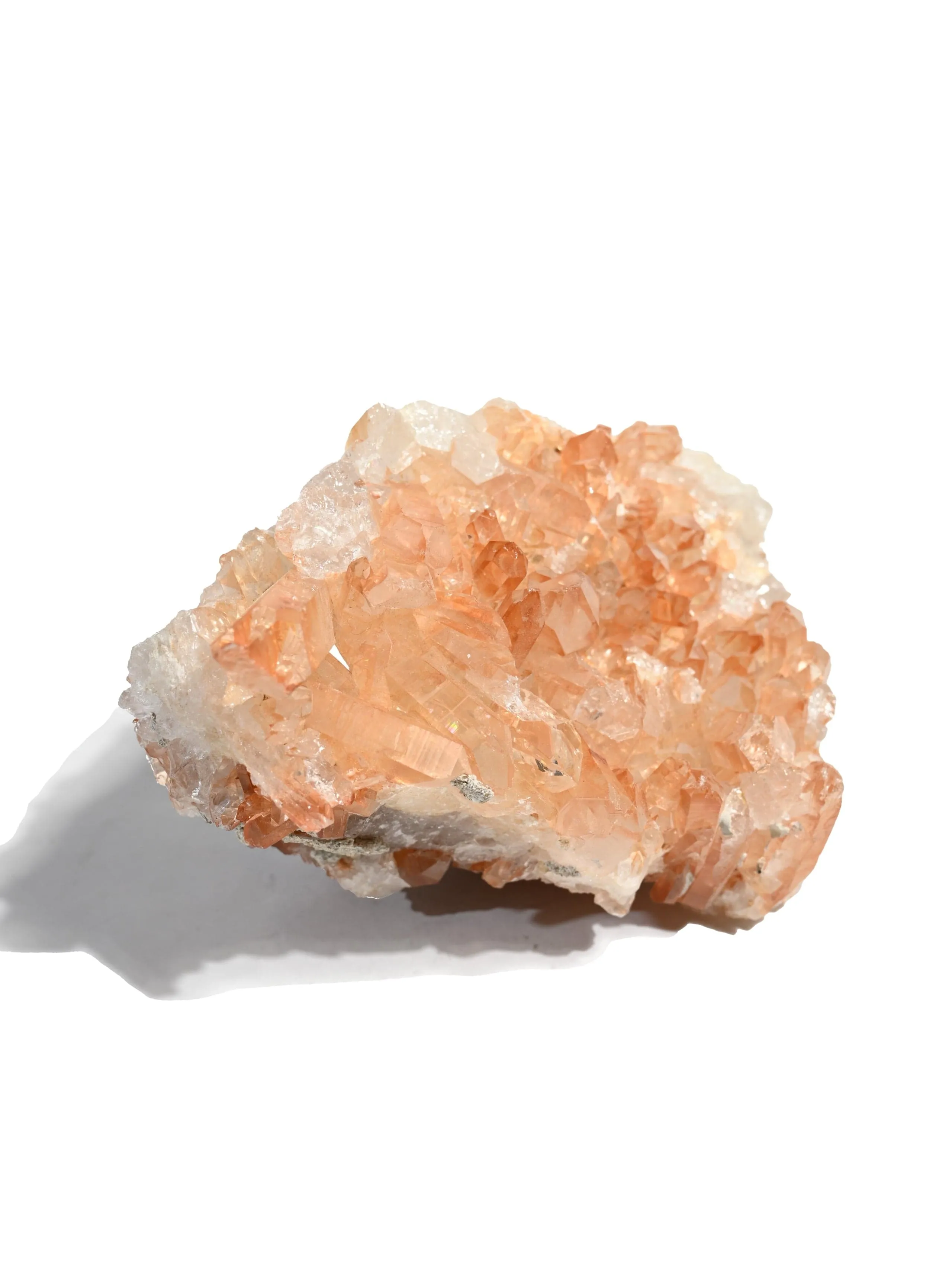 Tangerine Quartz Cluster