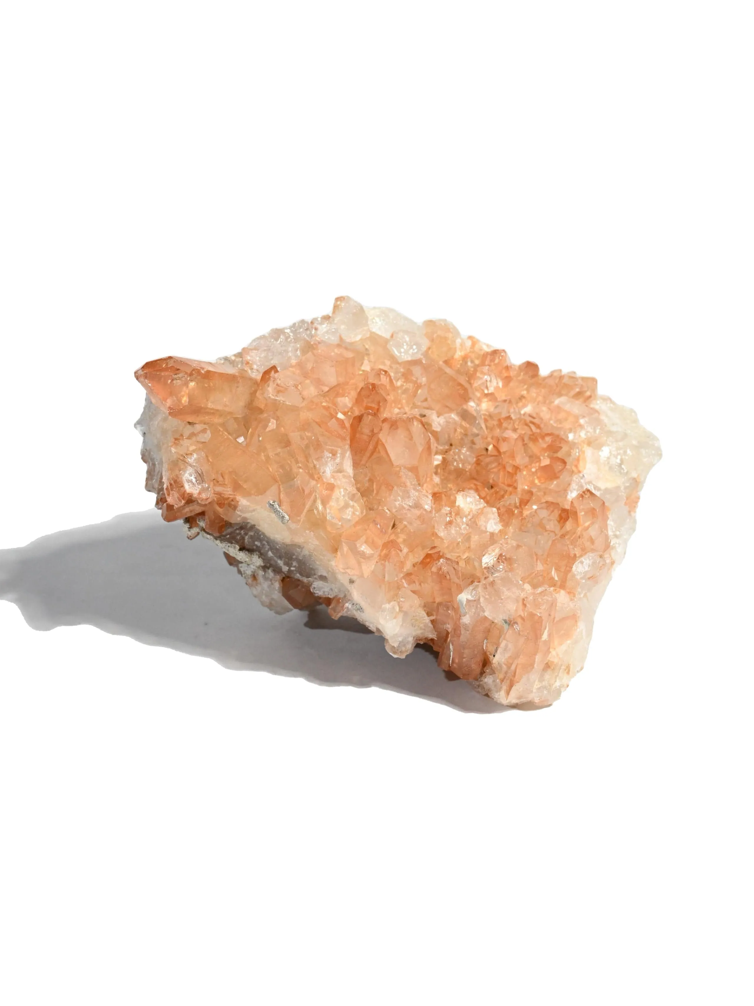 Tangerine Quartz Cluster