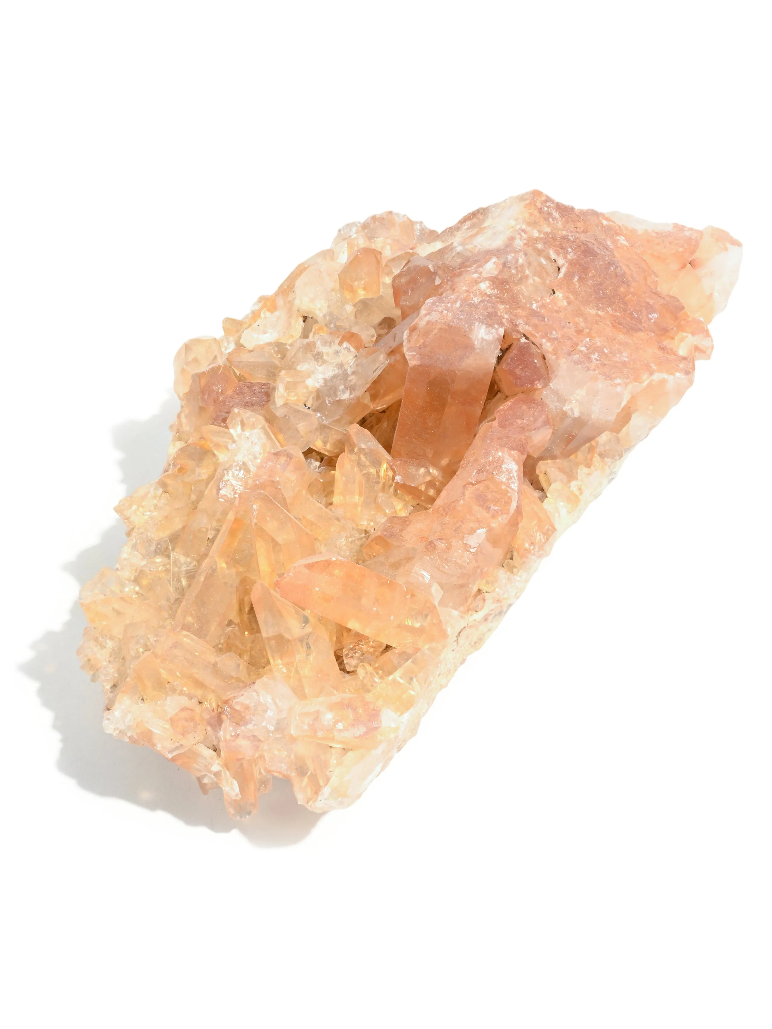 Tangerine Quartz Cluster