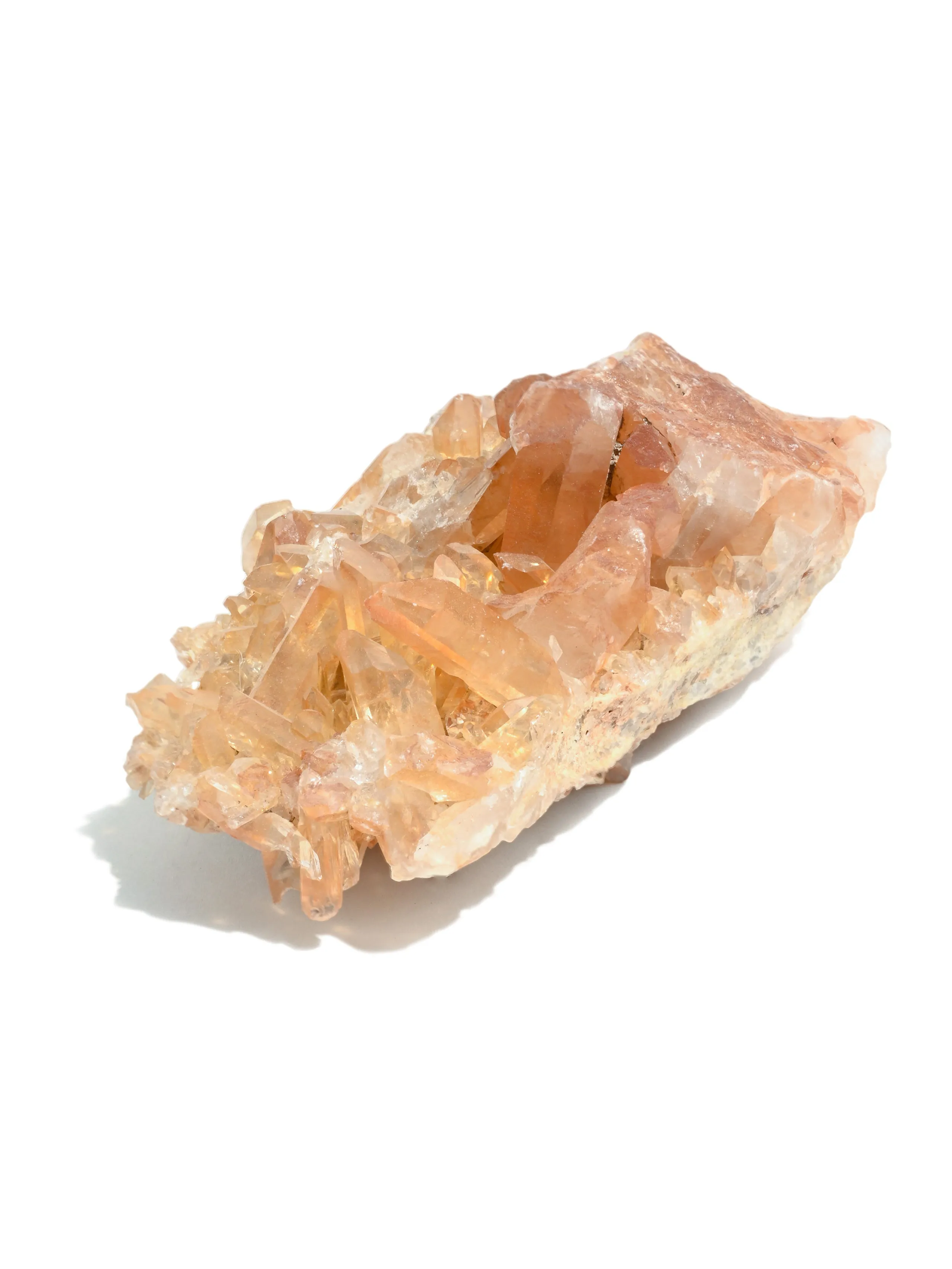 Tangerine Quartz Cluster