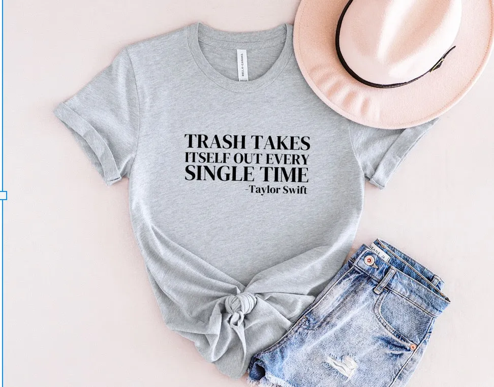 Taylor Trash Graphic Tee- 2 Colors