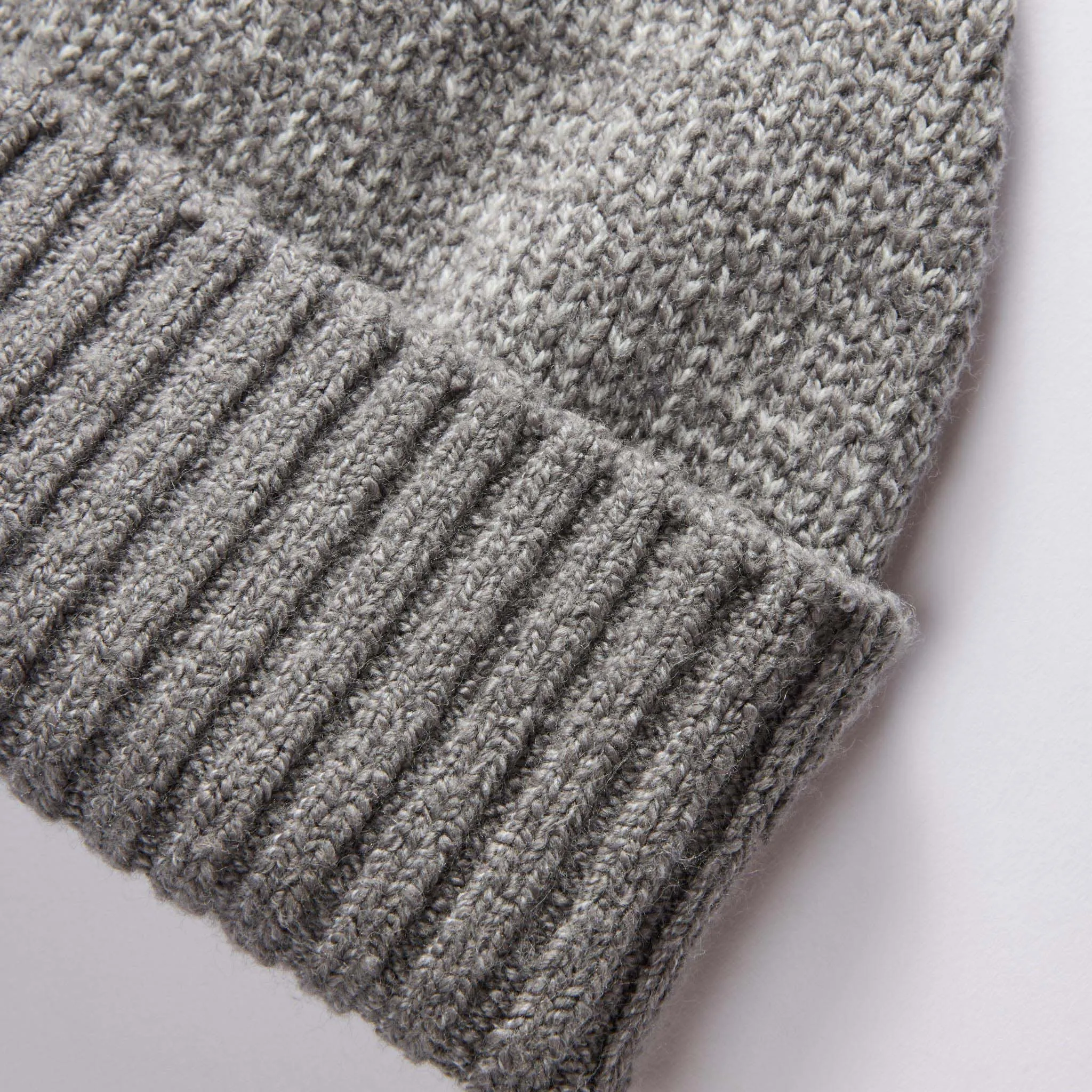 The Headland Beanie in Warm Grey