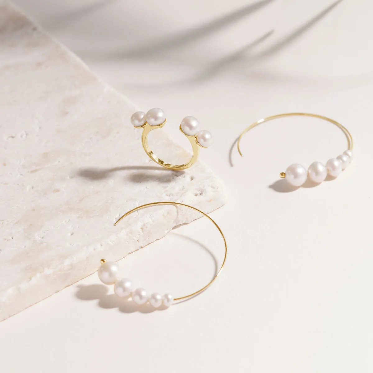 The Love Hoop Story set in Yellow Gold