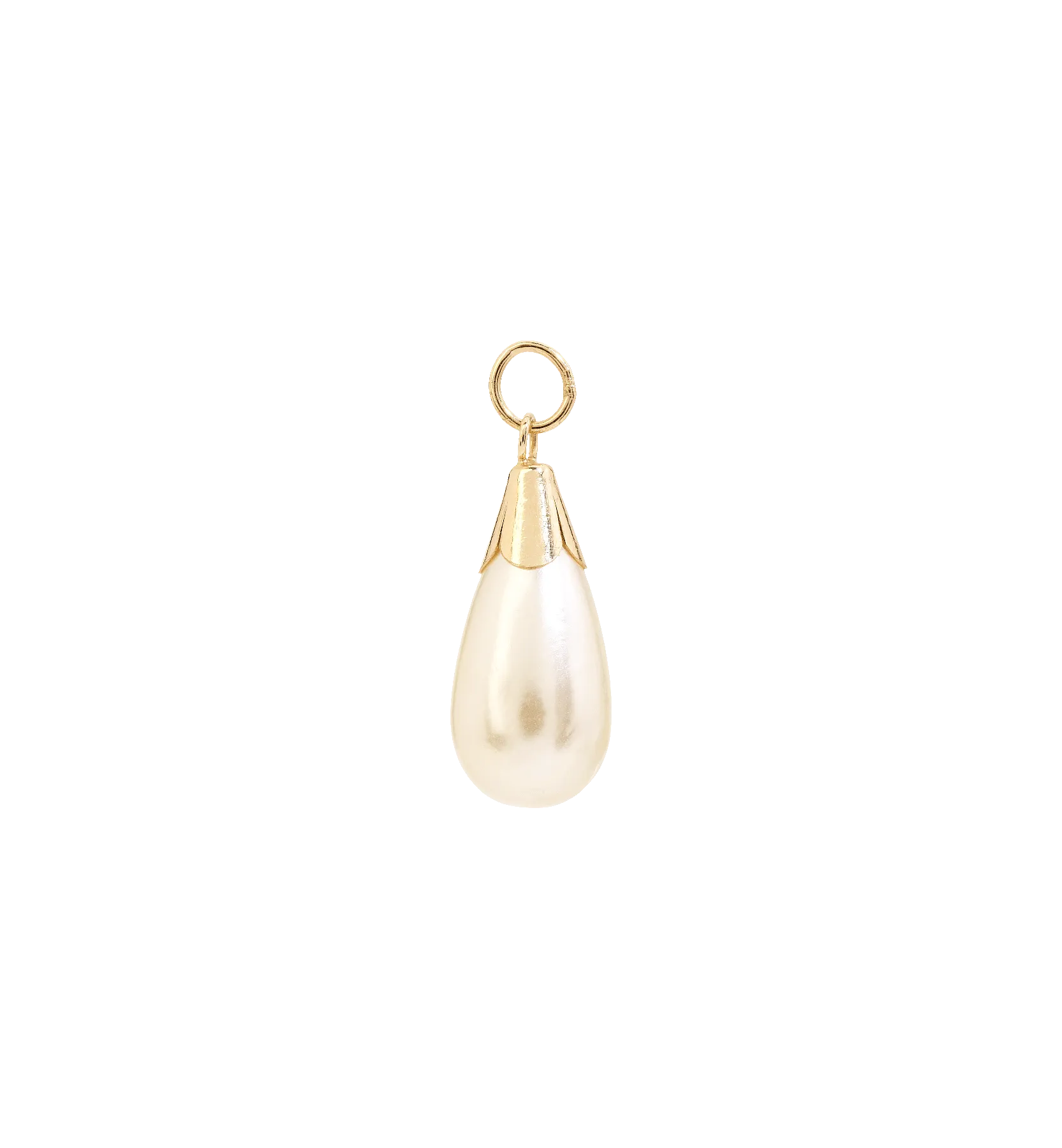 Vintage Pearl Drop Sweet Embrace Charm