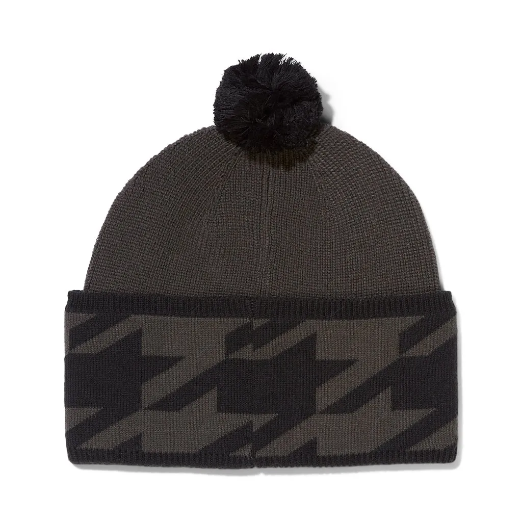 Womens Houndstooth Pom - Wintermoss